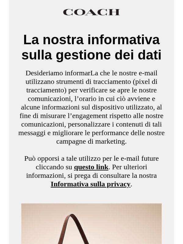 Un aggiornamento da parte nostra