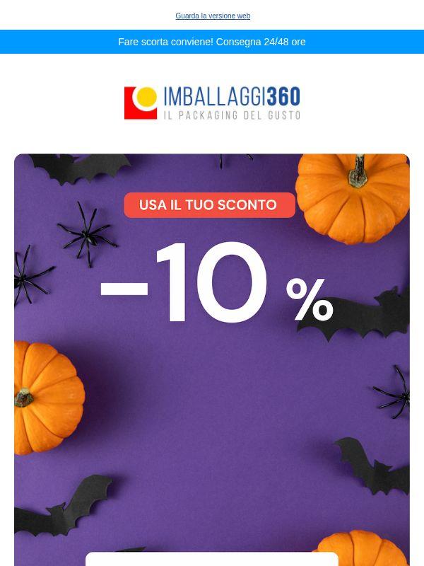 -10% 🍂E' il momento giusto per fare scorta