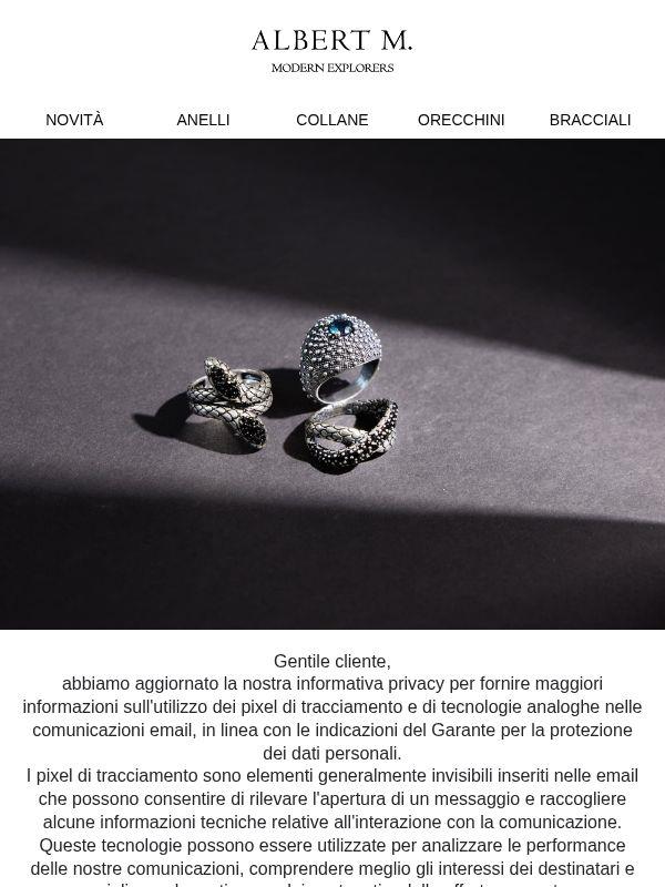 Aggiornamento dell’informativa privacy: tracciamento delle email
