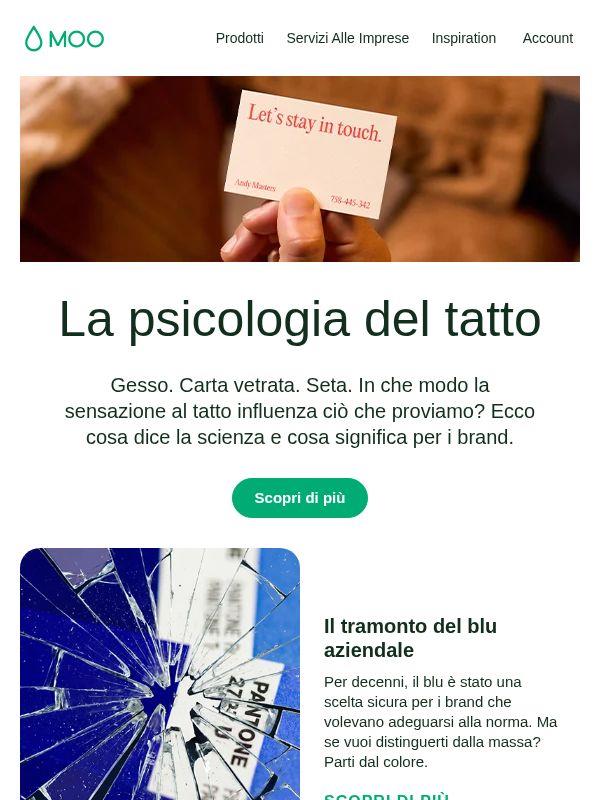 Un tocco di classe? O una sensazione sgradevole?