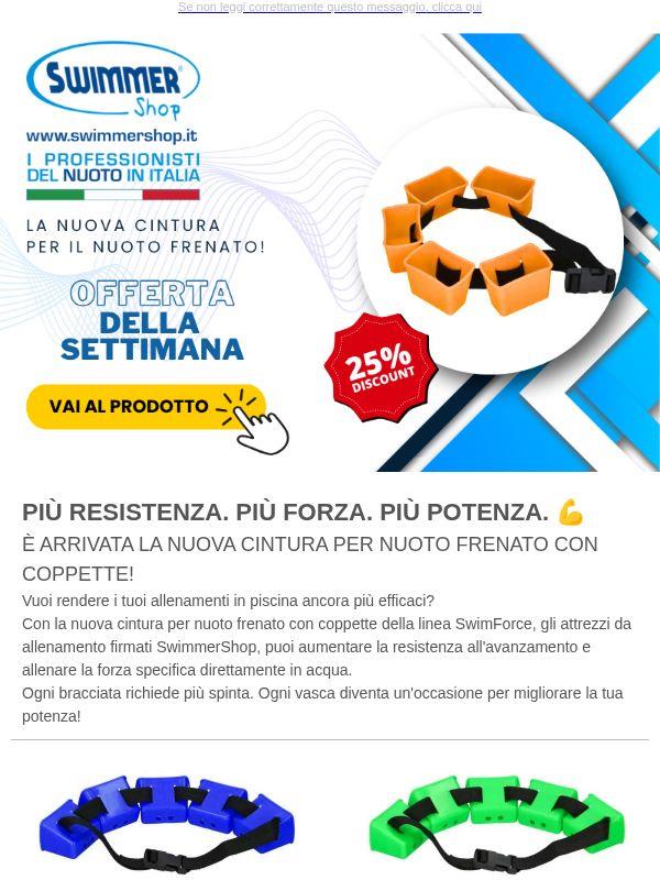 Più potenza in vasca 💪 Nuova cintura per nuoto frenato -25%