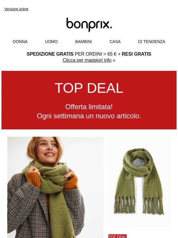 Il TOP DEAL della settimana