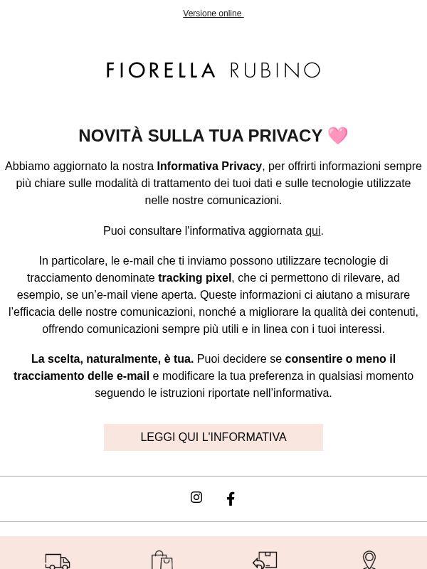 Una comunicazione importante per te 🩷