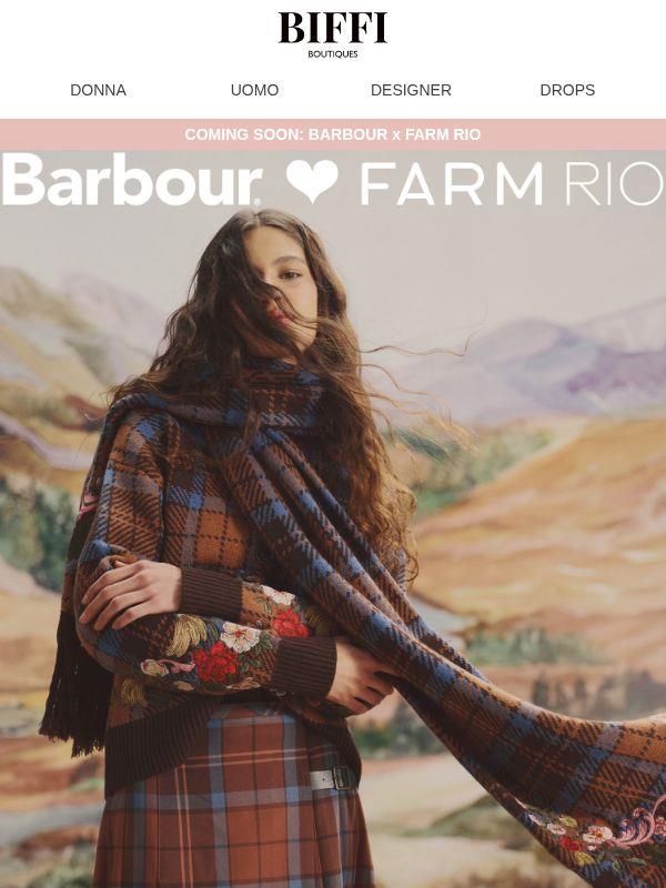 COMING SOON: Barbour x FARM Rio