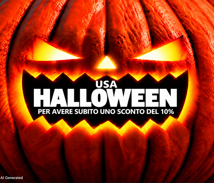 Codice sconto HALLOWEEN