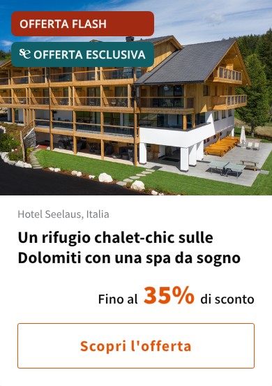 Un rifugio chalet-chic sulle Dolomiti con una spa da sogno