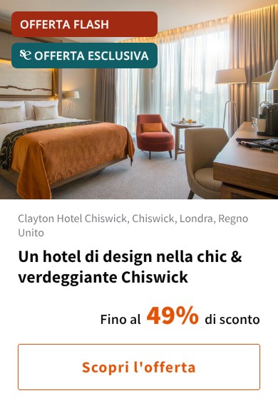 Un hotel di design nella chic &amp; verdeggiante Chiswick