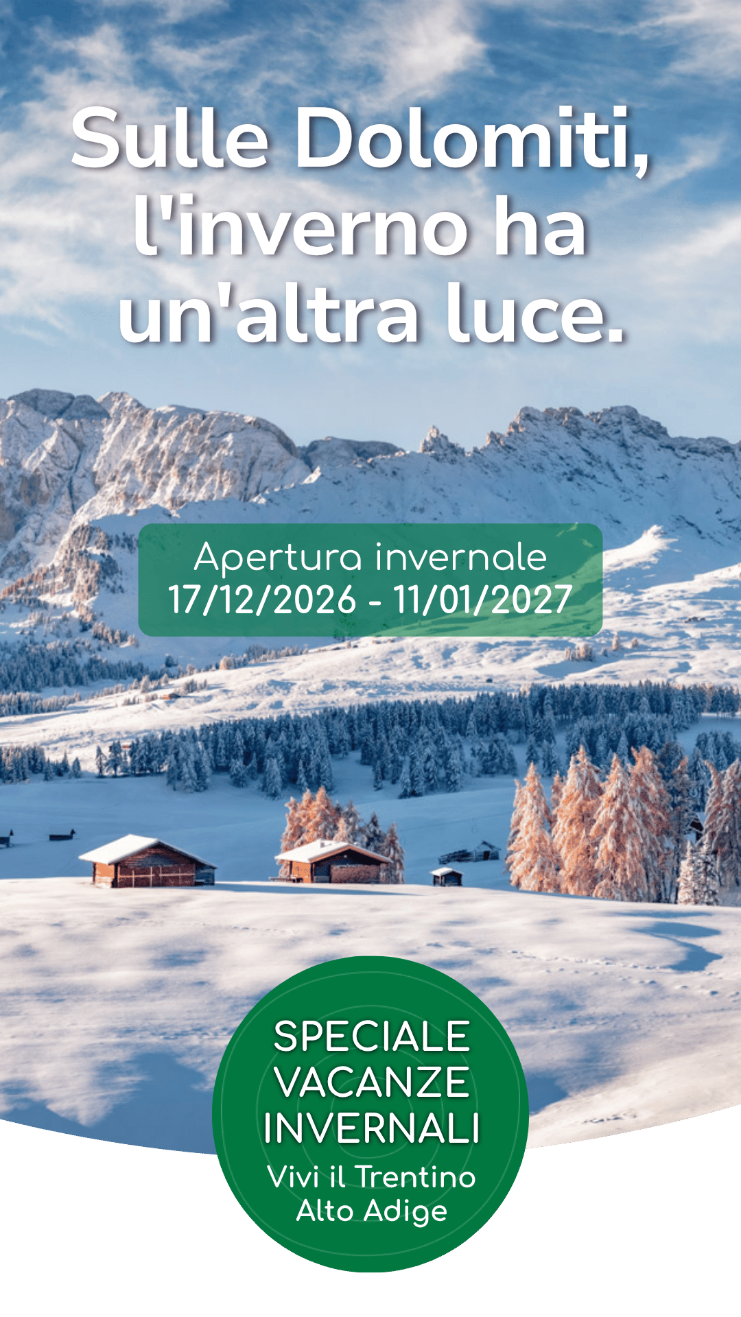 Dolomiti innevate