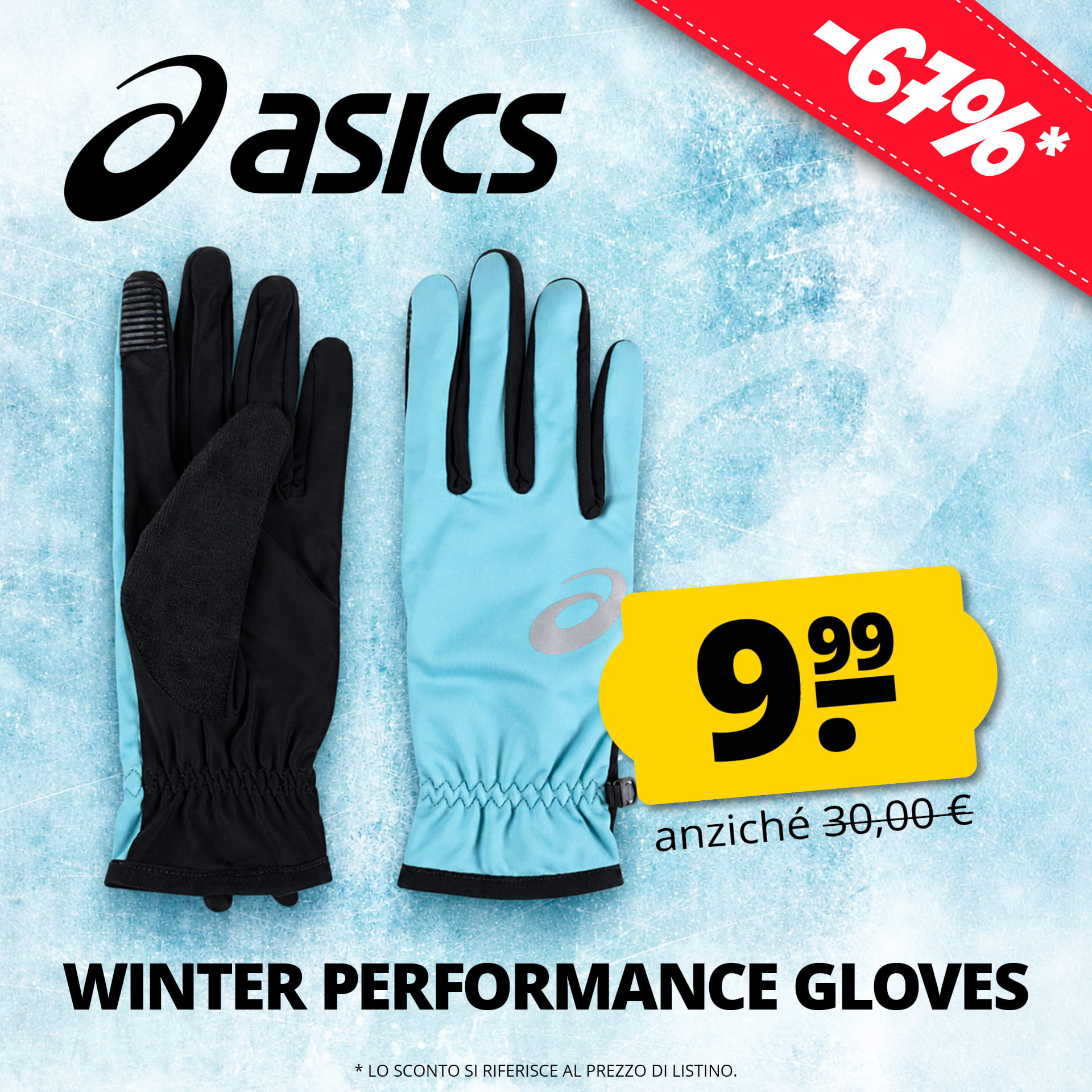 Guanti unisex ASICS Winter Performance