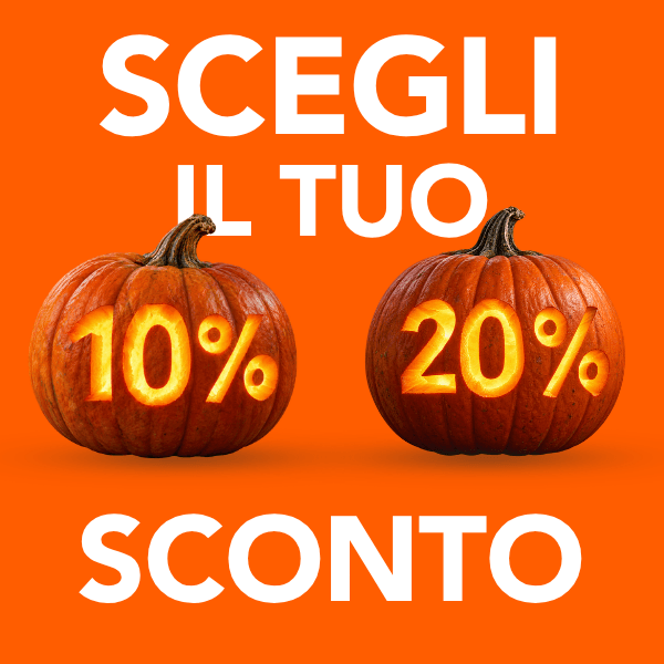 Scegli il tuo codice sconto