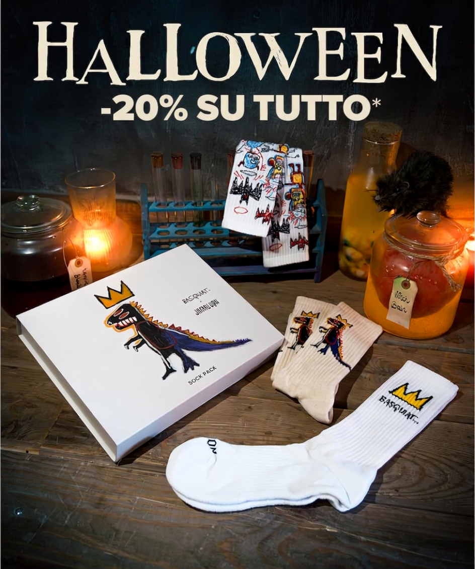 Halloween: -20% su tutto, escluse le nuove collezioni.