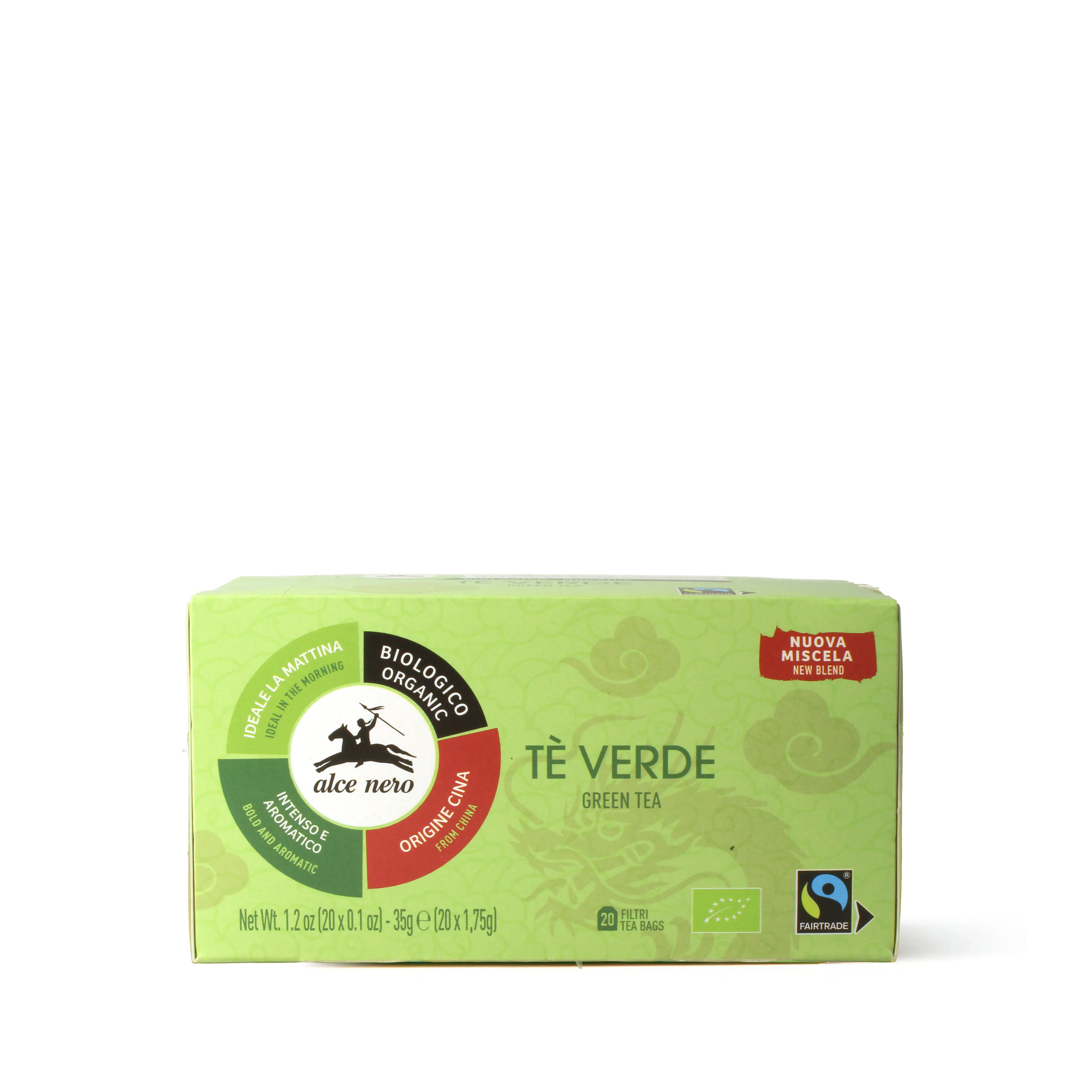 Image of Tè verde biologico - 20 filtri