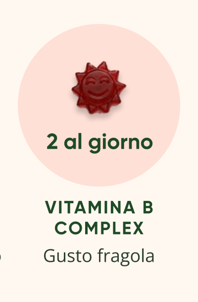 2 al giorno vitamina b complex Gusto fragola