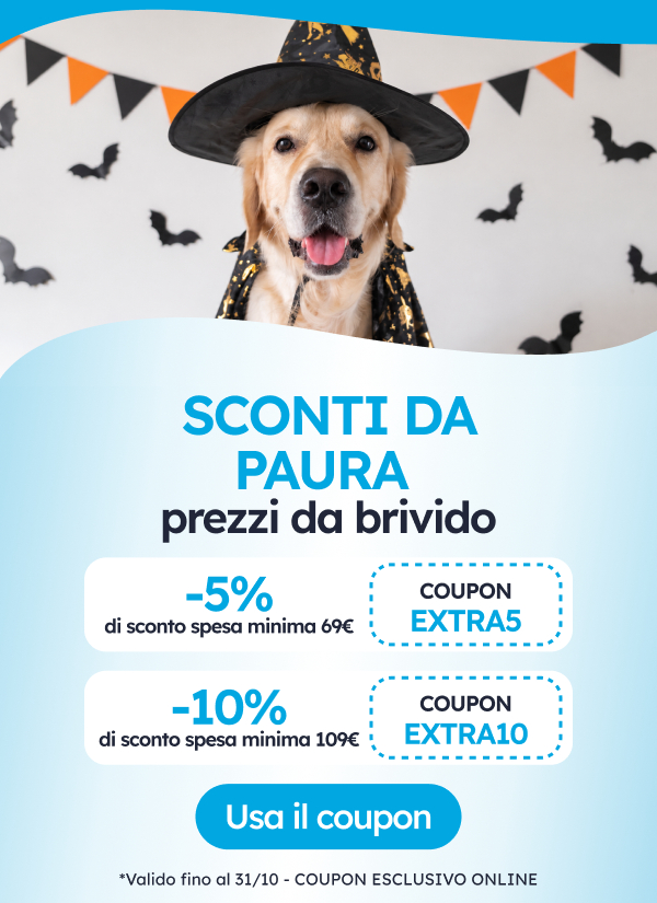 Sconti da paura e 10 % extra.