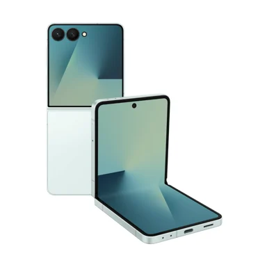 Samsung Galaxy Z Flip7 5G Verde Menta 256 GB - Schermo Pieghevole 120Hz, Fotocamera 50 MP, Batteria 4300 mAh, Dual SIM