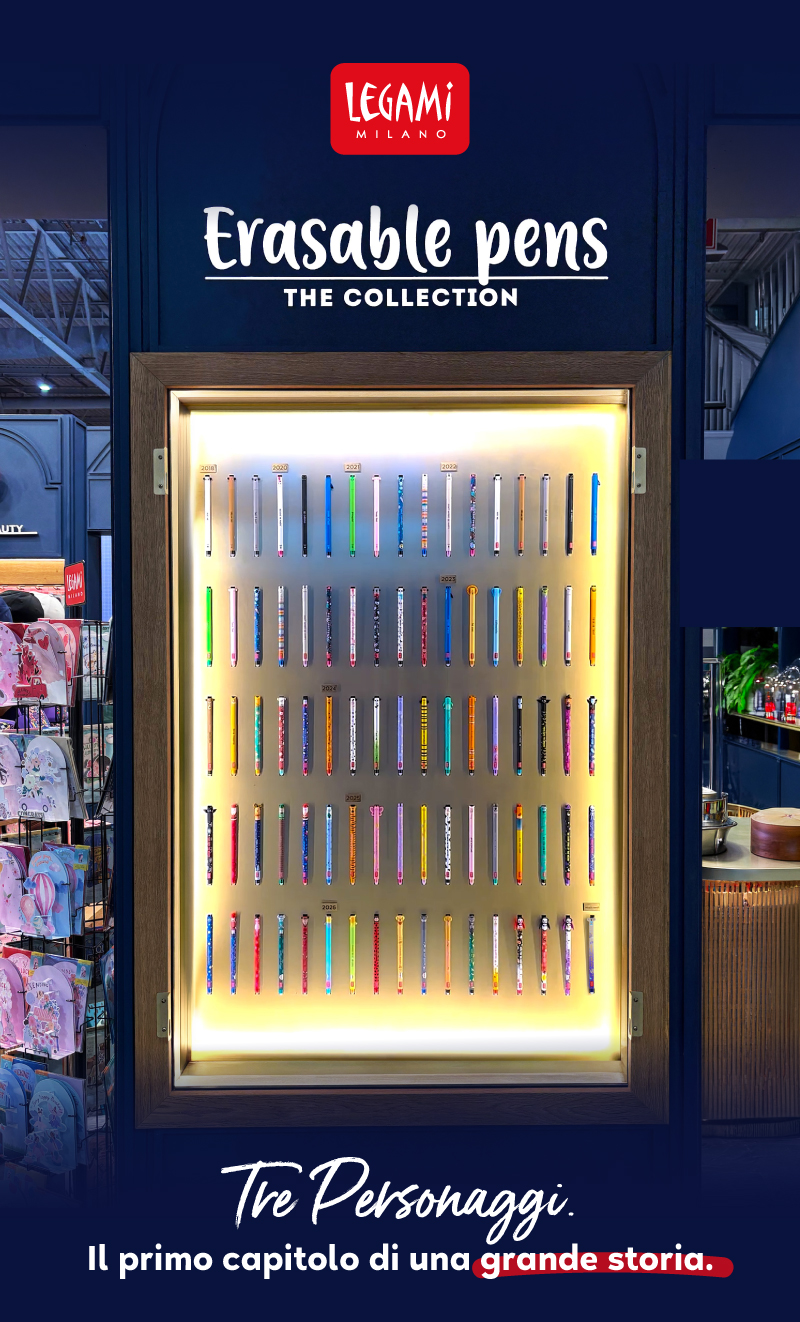 Erasable Pens: the collection