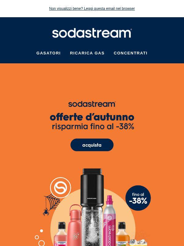 Offerte d'autunno Sodastream 🍂 ultimi giorni
