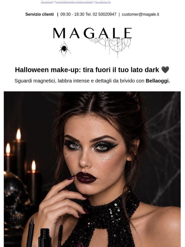 Halloween make-up: tira fuori il tuo lato dark 🖤