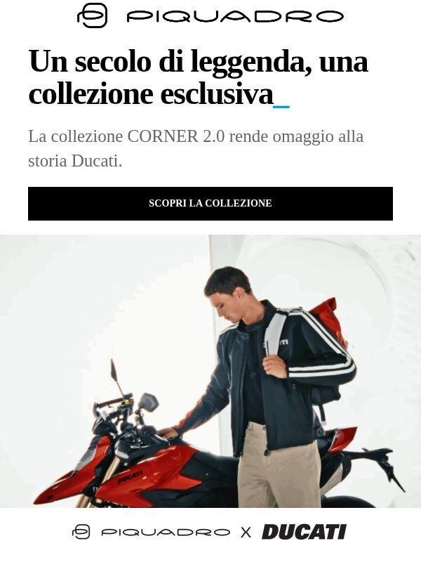 Piquadro x Ducati: ogni colore, una storia.