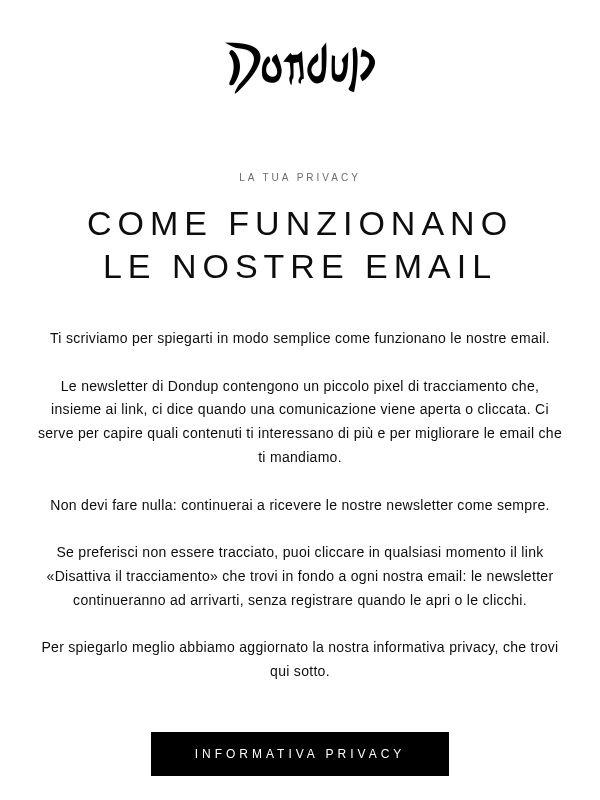 Un aggiornamento sulle nostre email