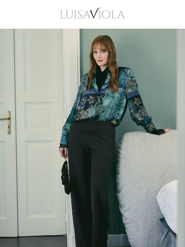 Pantaloni Luisa Viola: il comfort è la nuova eleganza