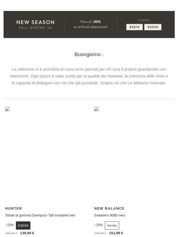 Nuove proposte selezionate per Lei