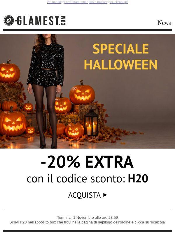 Speciale Halloween: -20% EXTRA su tutto il catalogo