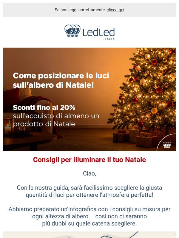 ! Quante luci per il tuo albero di Natale? ✨