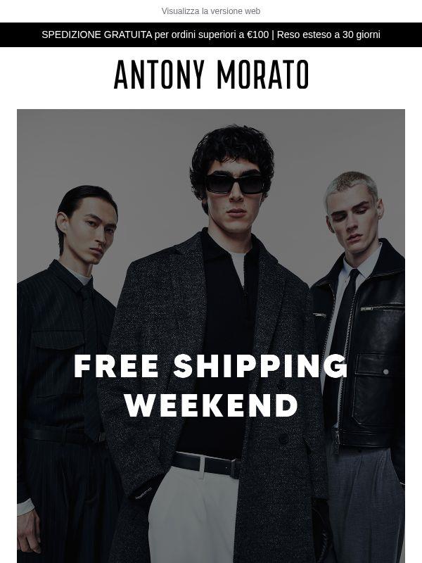 Free Shipping Weekend: Acquista Ora