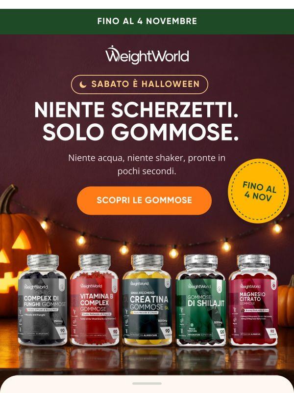 Niente scherzetti. Solo gommose.