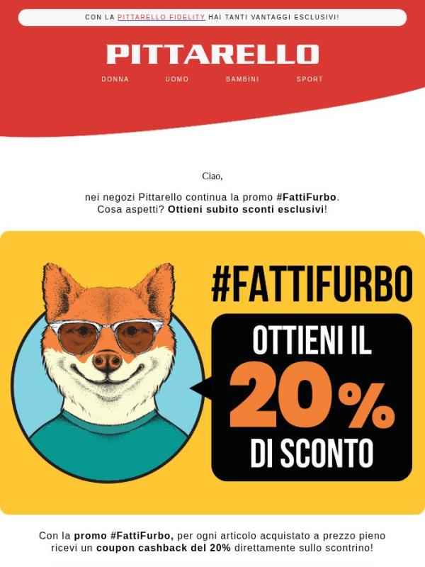 💰 Più acquisti, più risparmi con #FattiFurbo!