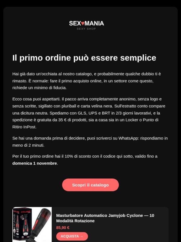 Una domanda, prima di ordinare