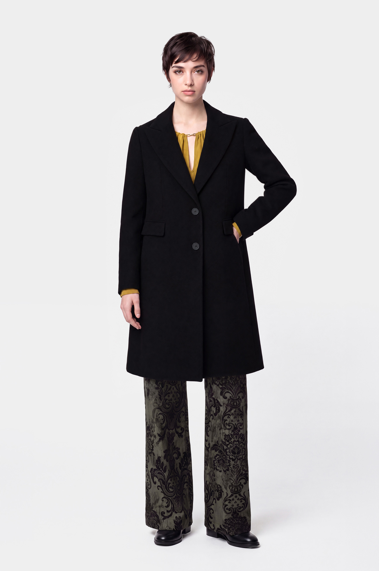 Image of cappotto baronetto navy