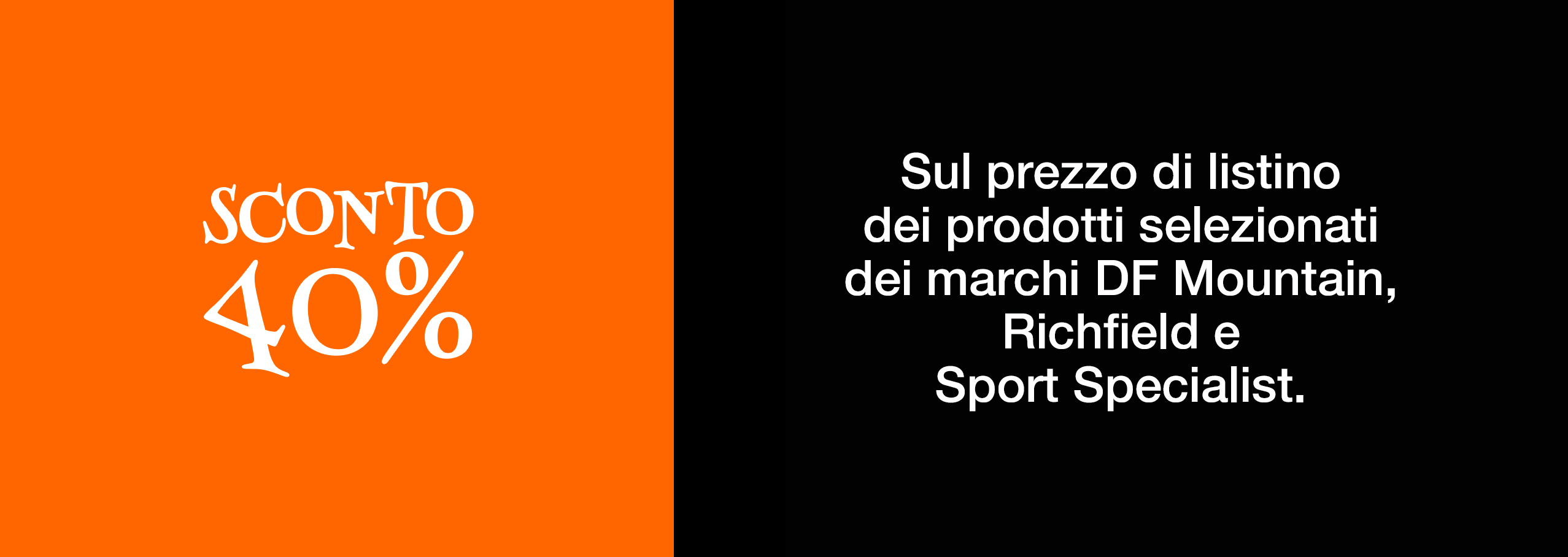 Sconto 40%