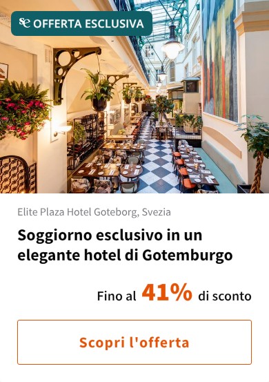 Soggiorno esclusivo in un elegante hotel di Gotemburgo