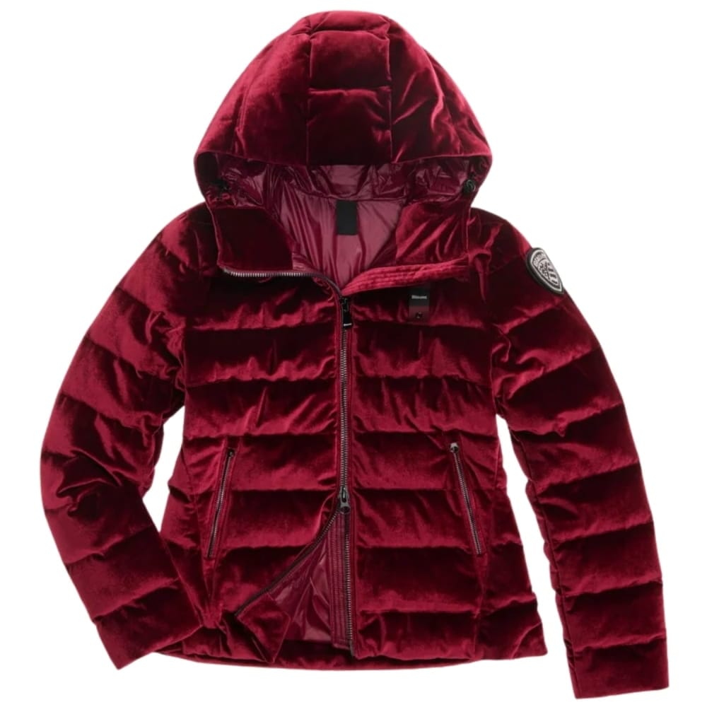 https://kimaccessori.it/piumino-in-velluto-lucido-velly-marrone-mogano-blauer-26wbldc03363-007696-592