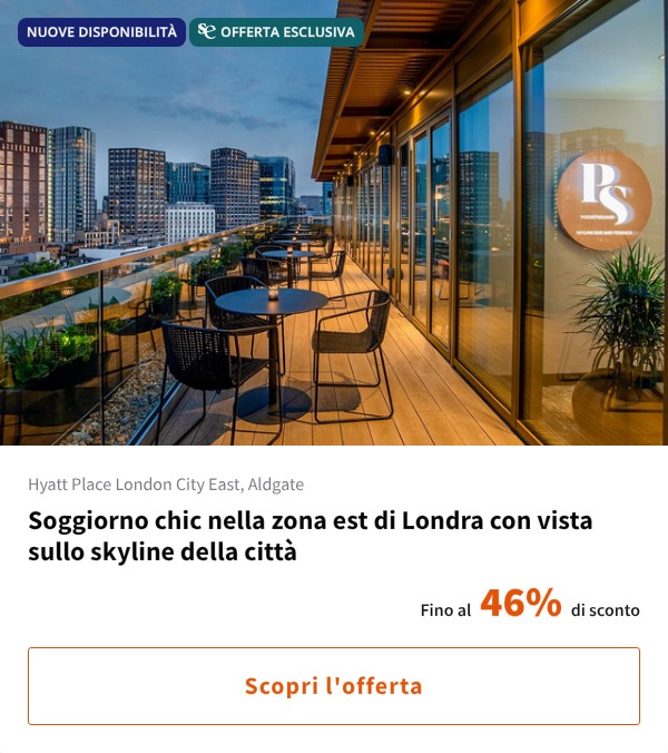 Soggiorno chic nella zona est di Londra con vista sullo skyline della città