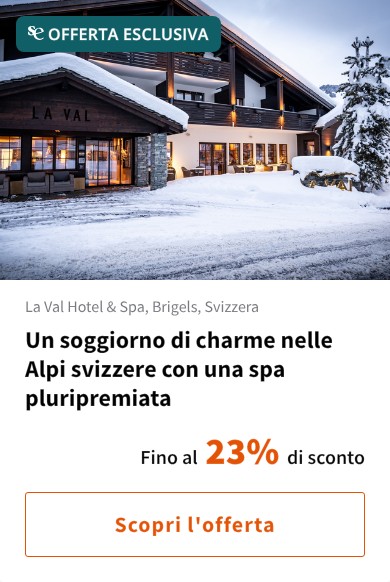 Un soggiorno di charme nelle Alpi svizzere con una spa pluripremiata