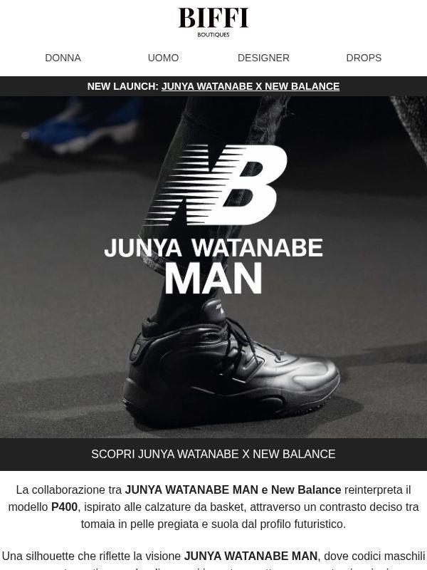 JUNYA WATANABE MAN × New Balance: il nuovo capitolo