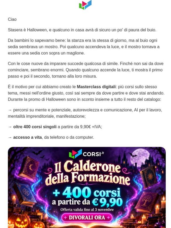 Da bambini avevamo paura del buio 🕯️